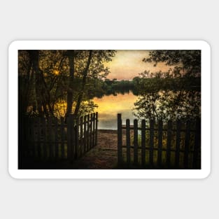 Gateway To The Lake Sticker